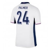 Camiseta Inglaterra Cole Palmer #24 Primera Equipación Replica Eurocopa 2024 mangas cortas